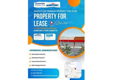 Property for Lease in Broome | Frederick Street Commercial