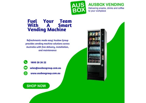 Fuel Your Team With A Smart Vending Machine