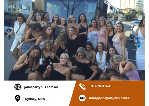 Book Party Bus Rental in Gosford For Unrivalled Fun at Reasonable Price!