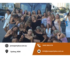 Book Party Bus Rental in Gosford For Unrivalled Fun at Reasonable Price!