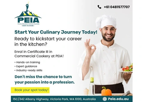 Master the Art of Cooking with a Leading Cookery Course in Australia