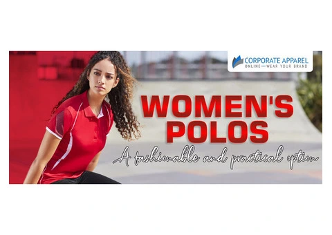Get the womens polos which is fashionable and practical option