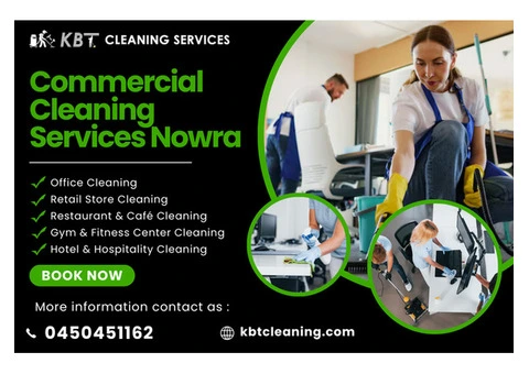 Nowra’s #1 Commercial Cleaning Services | KBT Cleaning PTY LTD