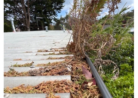 Gutter cleaning on The Mornington Peninsula - 7/8