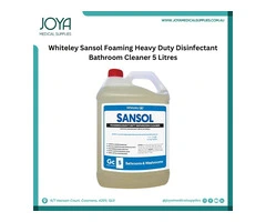 Whiteley Sansol Foaming Heavy Duty Disinfectant Bathroom Cleaner 5 Litres - Australia