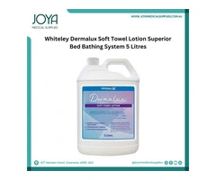 Whiteley Dermalux Soft Towel Lotion Superior Bed Bathing System 5 Litres - Joya Medical Supplies