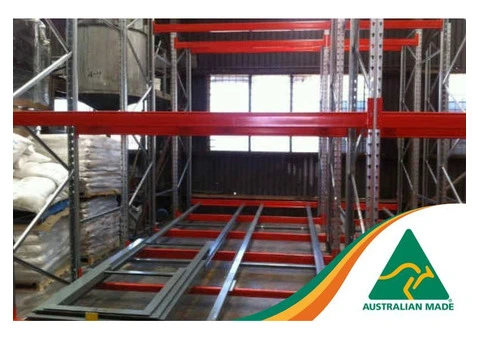 Push Back Pallet Racking