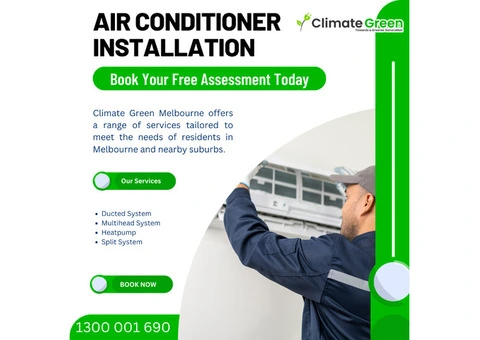 Air Conditioner Installation – Book Your Free Assessment Today