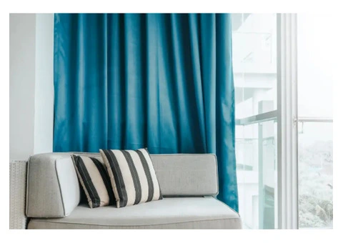 S fold curtains Melbourne