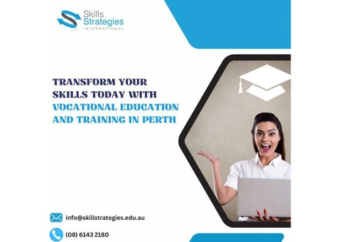 Transform Your Skills Today with Vocational Education and Training in Perth