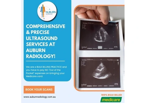 Comprehensive & Precise Ultrasound Services at Auburn Radiology! (02) 8315 8292