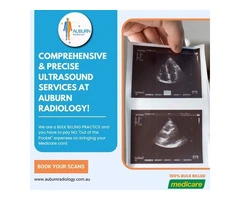 Comprehensive & Precise Ultrasound Services at Auburn Radiology! (02) 8315 8292
