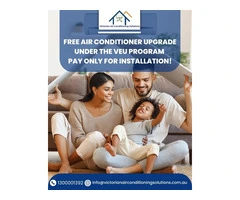 FREE Air Conditioner Upgrade – Pay Only for Installation!