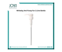Whiteley 4ml Pump For 1 Litre Bottle - Joya Medical Supplies