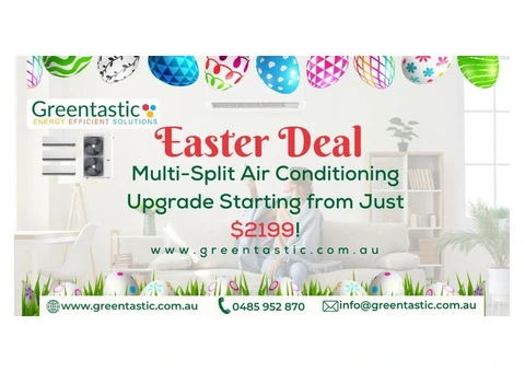 Upgrade Your Home Comfort This Easter with Limited-Time Air Conditioning Deals!