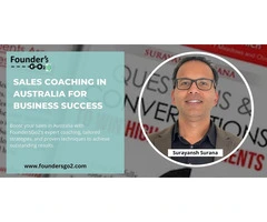 Expert Australian Sales Coach Helping You Close More Deals