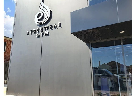 Ryderwear Gym & Retail Tranmere - 8/10