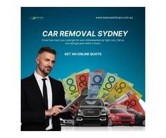 We Pay Cash on the Spot with Sydney Free Car Removal