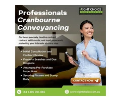 Professional Cranbourne Conveyancing Assistance
