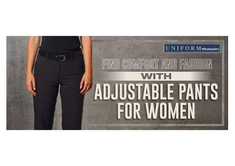 Get the adjustable pants for women which is comfort and fashion