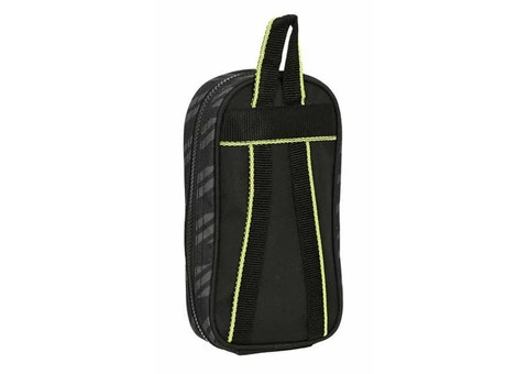 Backpack Pencil Case Real Madrid C.F. 22/23 Black- Qubyk AU