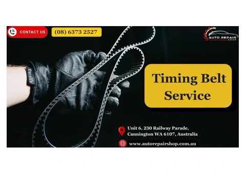 Protect Your Engine – Get Professional Timing Belt Service Today!