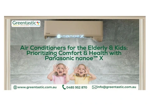 Breathe Easy with Panasonic nanoe™ X Air Purification!