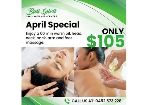 Don’t Miss Our Exclusive Promotion at Newcastle Massage Spa