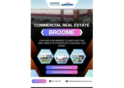 Commercial Real Estate Broome | Frederick Street Commercial