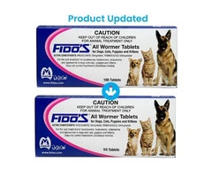 Fido's All Wormer Tablets for Dogs and Cats