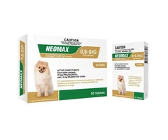 Neomax Allwormer Tablets For Small Dogs 0.5 To 5 Kg