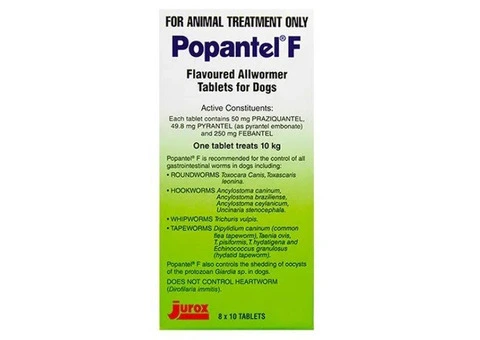 Popantel F Allwormer for Dogs 10 kg