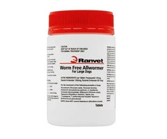 Ranvet Allwormer for Large Dogs 25 Kg