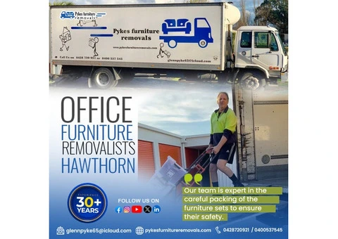 Avail expert services of Office Furniture Removalists in Hawthorn today