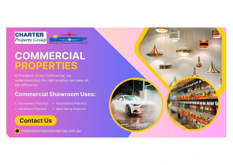 Commercial Properties for Lease in Broome | Frederick Street Commercial