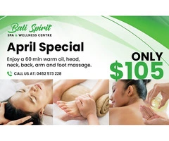 Rejuvenated with a Warm Oil Massage at Australia's Favourite Wellness Centre