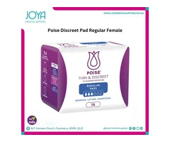 Poise Discreet Pad Regular Female - Joya Medical Supplies