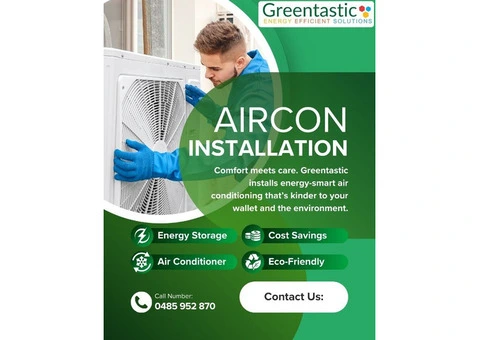 Greentastic installs energy-smart air conditioners that keep your home cool