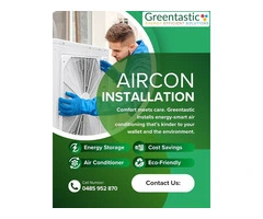 Greentastic installs energy-smart air conditioners that keep your home cool