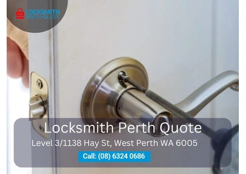 Your Trusted Solution for Locksmith Perth Needs