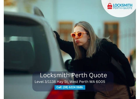 Trusted Car Locksmith Perth – Anytime, Anywhere