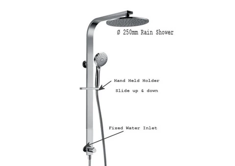 Normandy LUX Twin Bathroom Shower Combo for Modern Comfort