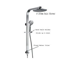 Normandy LUX Twin Bathroom Shower Combo for Modern Comfort