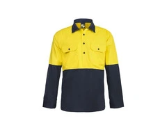 Half button hi vis work shirts form WorkArmour