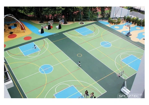 Basketball Court Tiles