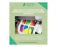 High-Quality Poster Printing Services in Melbourne & Across Australia