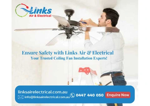 Ceiling Fan Installation Services in Sunnybank