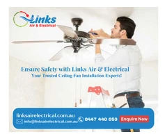 Ceiling Fan Installation Services in Sunnybank
