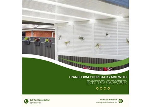 From Drab to Fab with Outdoor Cover patio