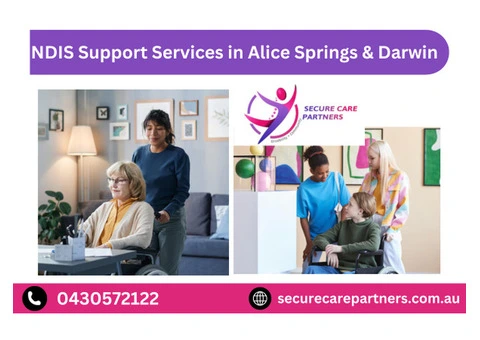 NDIS Support Services in Alice Springs & Darwin - Designed to Enhance Independence